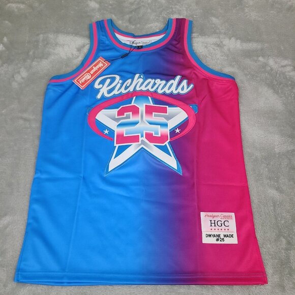 Headgear Classics Dwayne Wade Alt High School Jersey Size Medium NWT - Picture 1 of 12